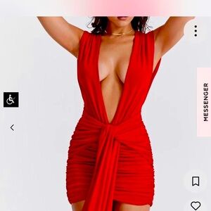 House of Cb- RED dress